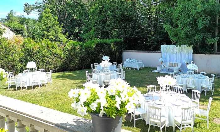 Jardin et terrasses pour évènements privés €130
