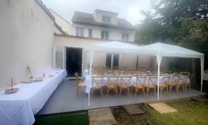 RENTAL LIVING ROOM HOUSE +100M2 WITH ITS GARDEN €100