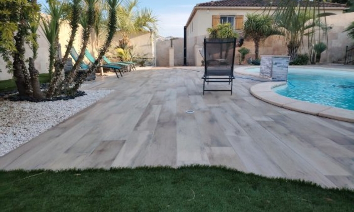 Rent terrace and garden €100