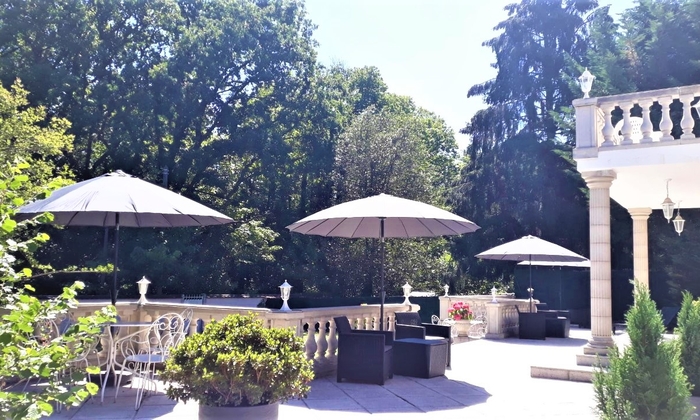 Jardin et terrasses pour évènements privés €130
