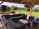 Swimming pool area in the Var (day and evening) €20