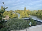 Terrasse de 106 M2 avec vue rivière €120