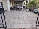 Rent terrace and garden €100
